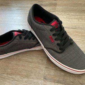 Vans Atwood Black Chili Sneakers- Men's size 10.5